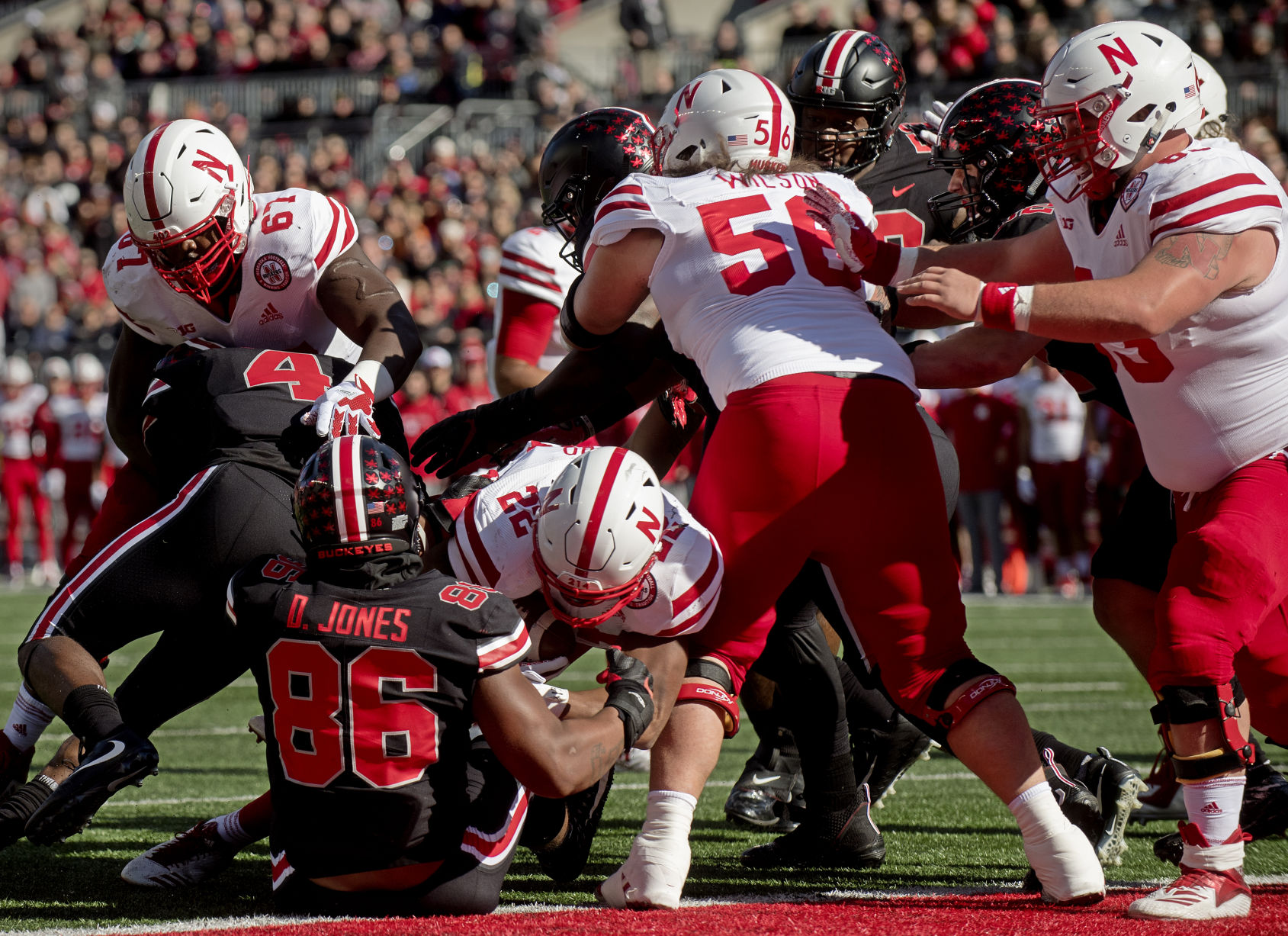 Nebraska vs. Ohio State, 11.3.18
